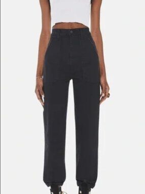 Mother Denim Rapper Patch Springy Ankle Size 26